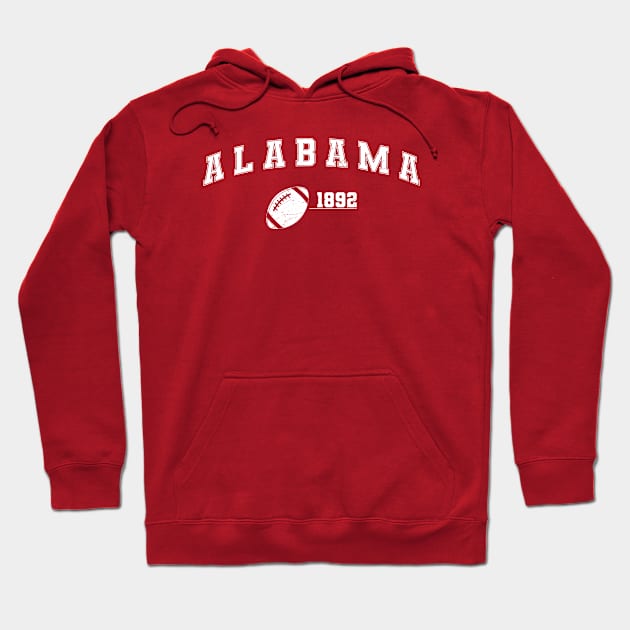 Alabama Football || 1832 Hoodie by Aloenalone